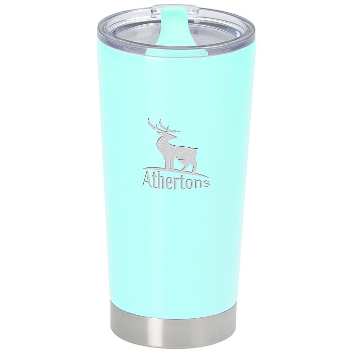 Custom Frost Vacuum Tumbler - 20 oz - Laser Engraved