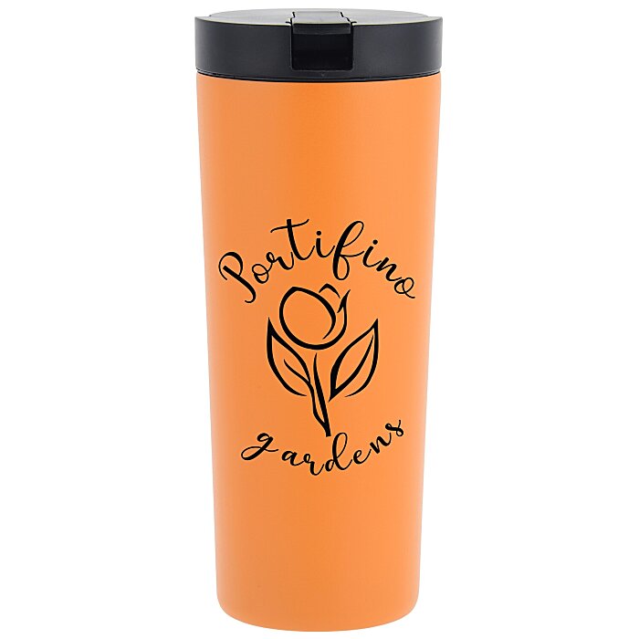 Custom Thor Vacuum Tumbler with Flip Up Straw Lid - 24 oz.