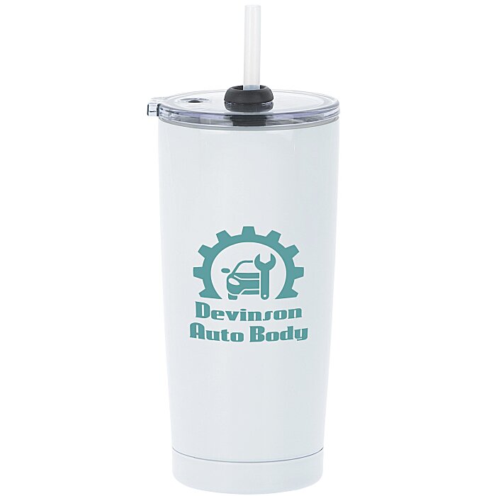 Custom Revelstoke Vacuum Tumbler with Straw - 20 oz.