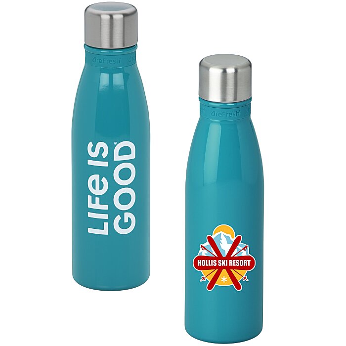 Custom Life is Good Refresh Mayon Bottle – 18 oz - Full Colour - LIG