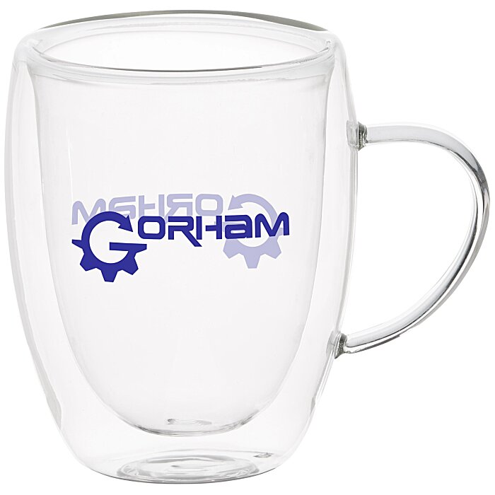 Custom Clearview Glass Mug - 11 oz. - 24 hr