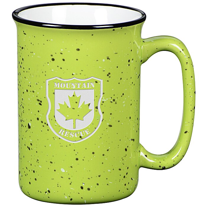 Custom Tall Campfire Mug - 12 oz - Laser Engraved