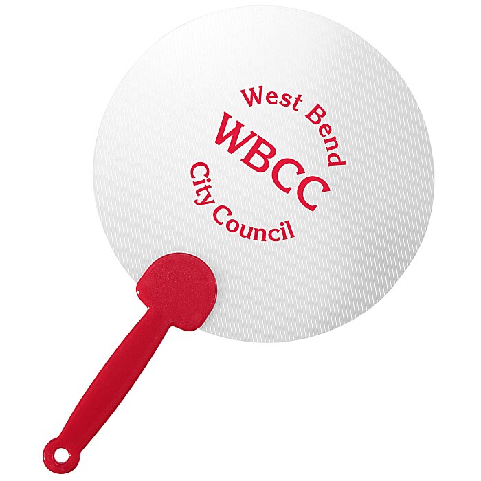 Custom Plastic Hand Fan