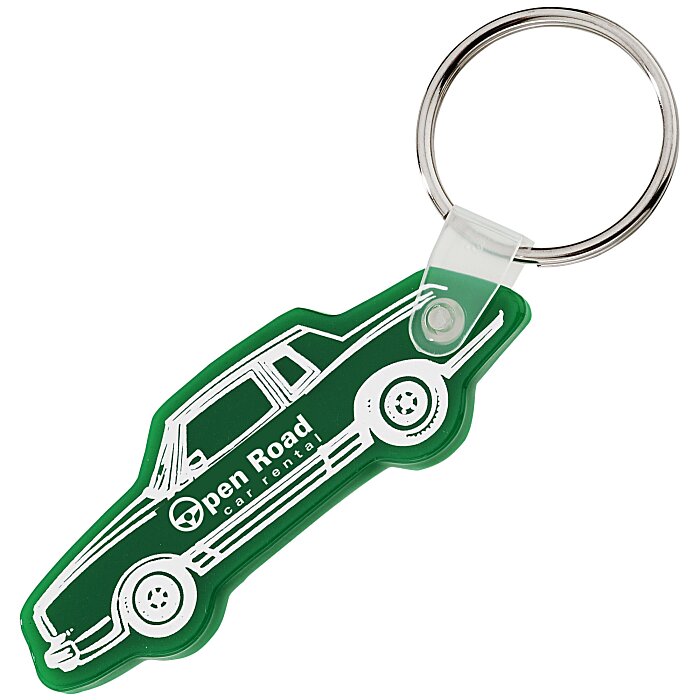 Custom Car Soft Keychain - Opaque