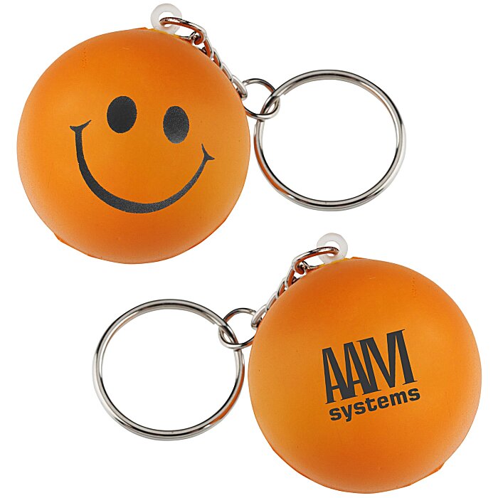 Custom Mood Keychain - Smiley Face