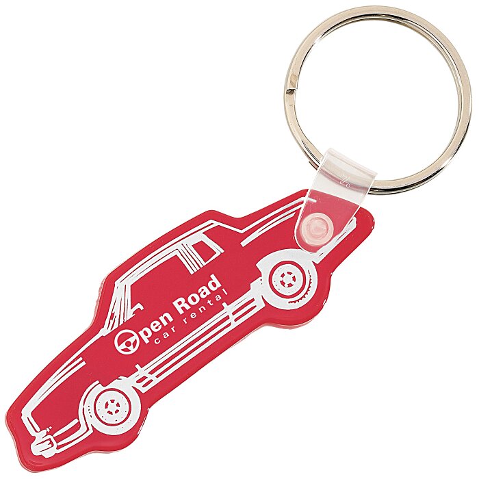 Custom Car Soft Keychain - Translucent