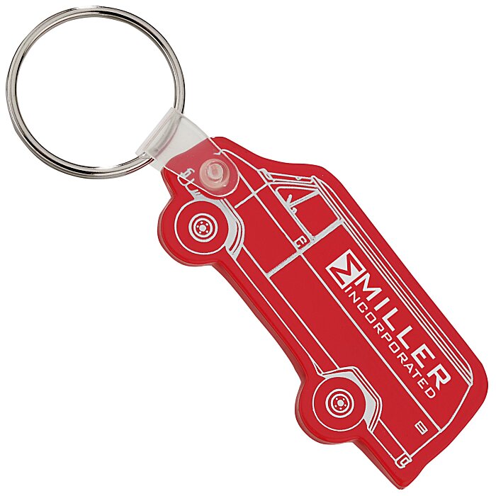 Custom Van Soft Keychain - Translucent
