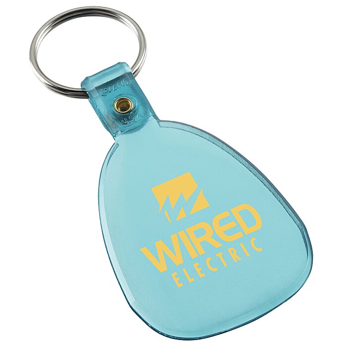 Custom Tab Keychain - Translucent