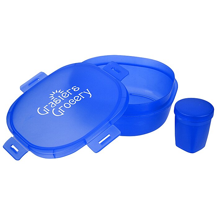 Custom Salad-To-Go Container - Translucent