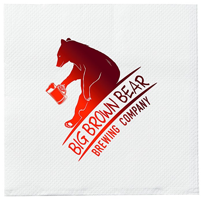 Custom FashnPoint Mini Napkin - Foil