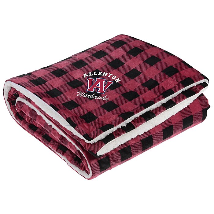 Custom Micro Mink Sherpa Blanket