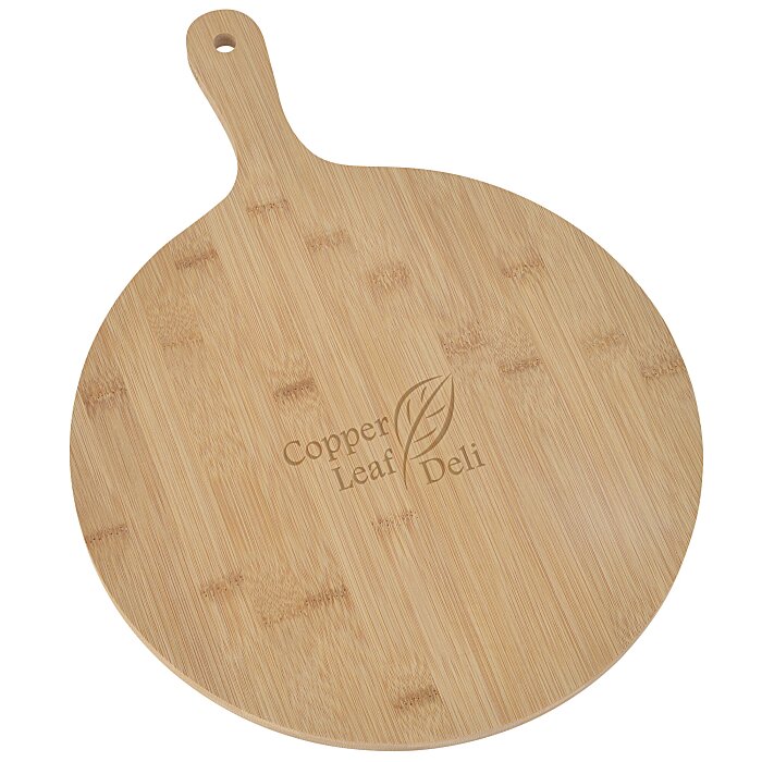 Custom Bamboo Pizza & Cutting Board