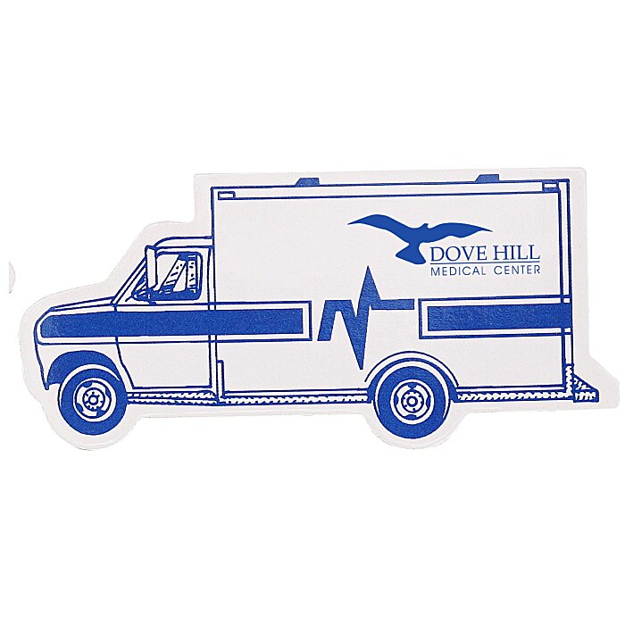 Custom Flat Flexible Magnet - Ambulance