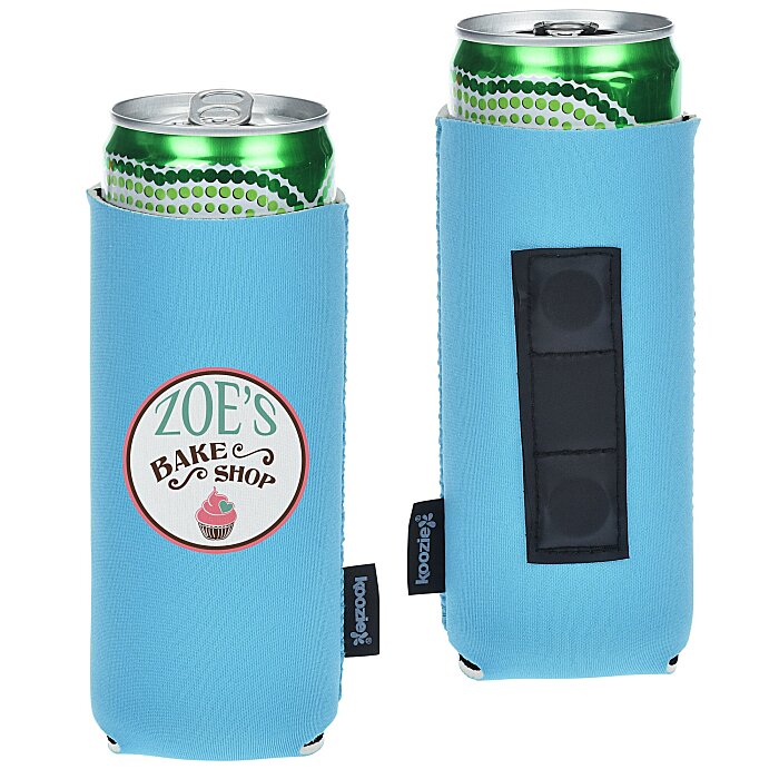 Custom Koozie® Slim Neoprene Collapsible Can Cooler - Magnet