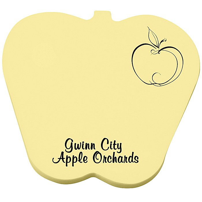 Custom Post-it® Custom Notes - Apple - 25 Sheet