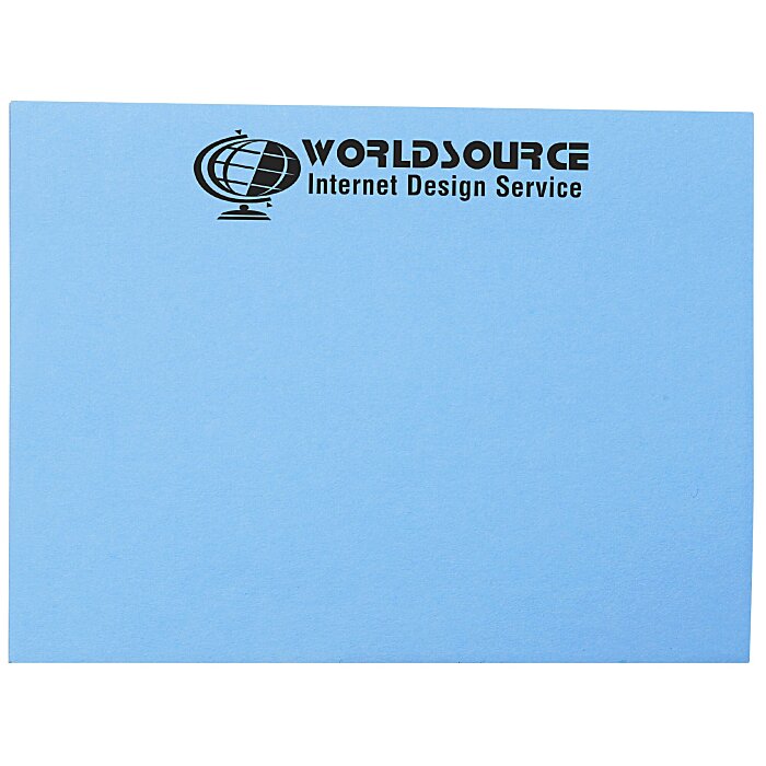 Custom Post-it® Notes - 3 inches x 4 inches - 50 Sheet - Recycled