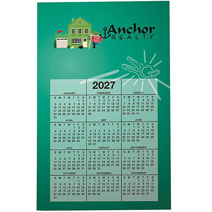 Custom Calendar Magnet - Medium - Real Estate