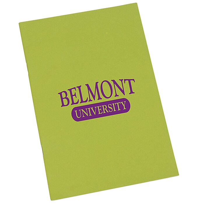 Custom Stapled Meeting Notebook - 9 inches x 6 inches - 48 Page