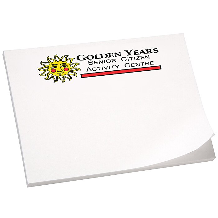Custom Post-it® Notes - 3 inches x 4 inches - 50 Sheet - Recycled - Full Colour