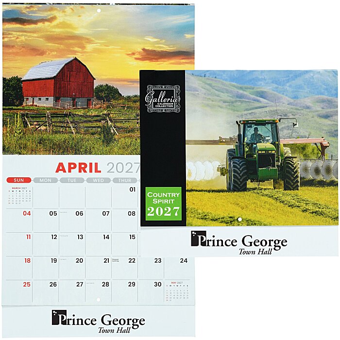Custom Country Spirit Appointment Calendar