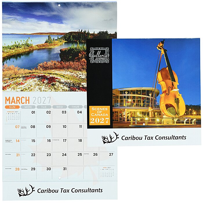 Custom Scenes of Canada Appointment Calendar