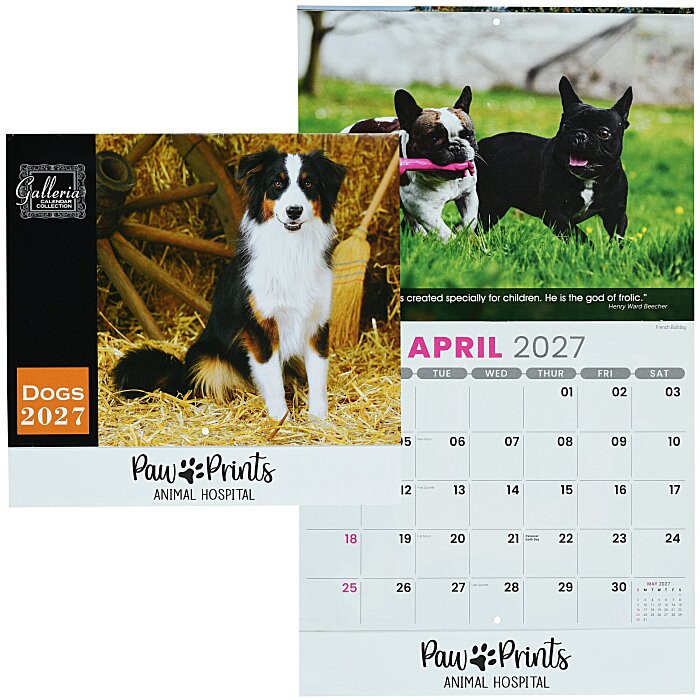 Custom Dogs Appointment Calendar