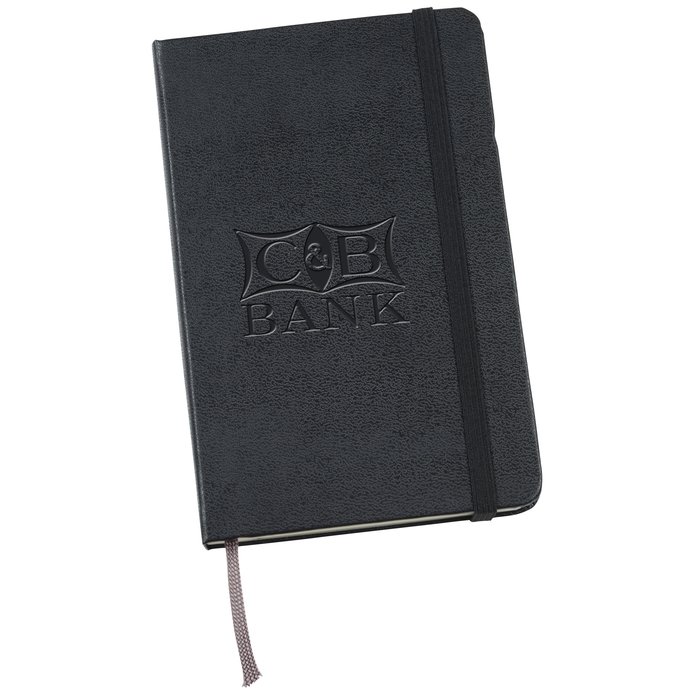 Custom Moleskine Hard Cover Notebook - 5 1/2 inches x 3 1/2 inches - Blank