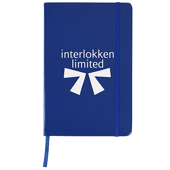 Custom Ambassador Bound Journal Book - 8 3/8 inches x 5 1/2 inches - Screen