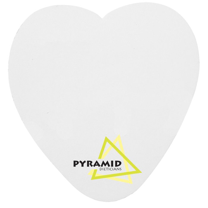 Custom Souvenir Sticky Note - Heart - 50 Sheet