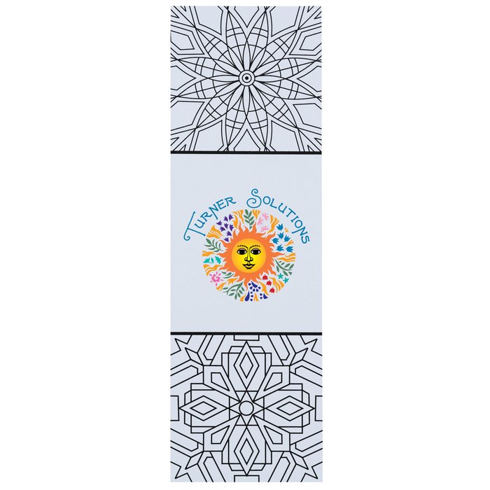 Custom Colouring Bookmark - Geometric