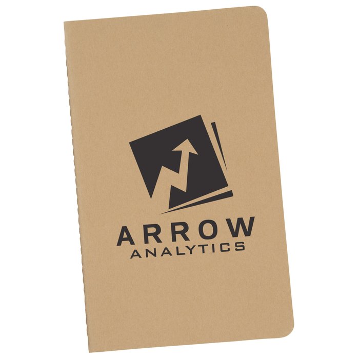Custom Moleskine Cahier Blank Notebook - 8 1/4 inches x 5 inches