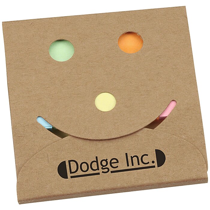 Custom Smiley Adhesive Notepad