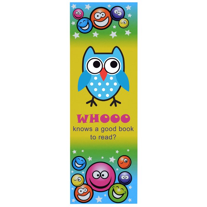 Custom Super Kid Bookmark - Smiley Faces