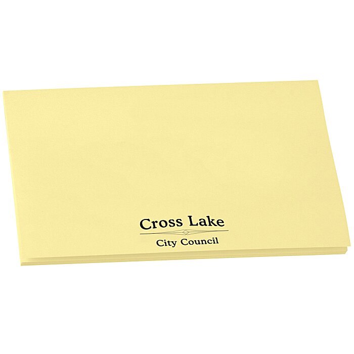 Custom Post-it® Notes - 3 inches x 5 inches - 100 Sheet