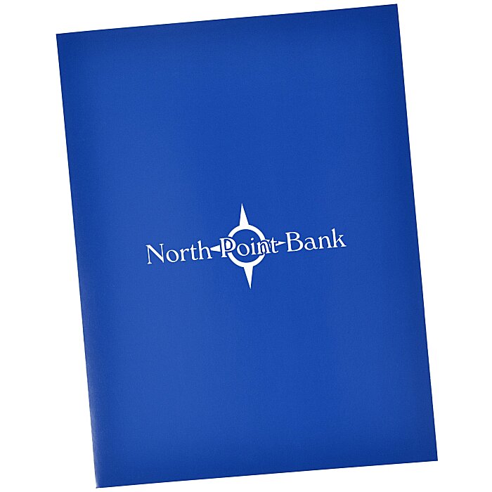 Custom TaskRight Gloss Two-Pocket Presentation Folder