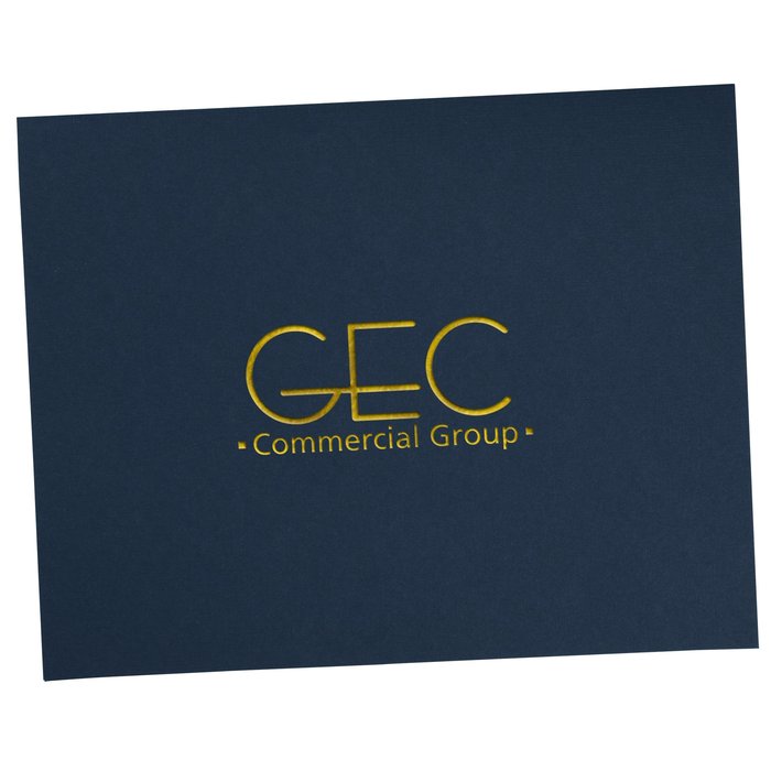 Custom Paper Certificate Folder