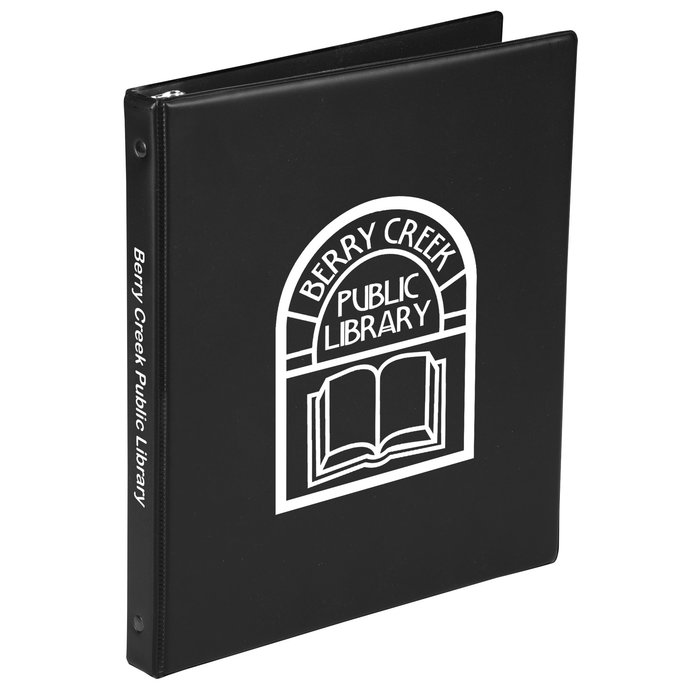 Custom Vinyl Ring Binder - 1/2 inch