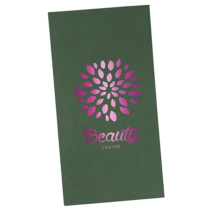Custom Paper Two-Pocket Mini Folder - 9-1/2