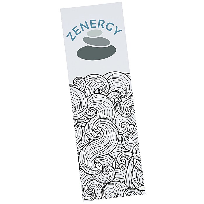 Custom Colouring Bookmark - Zen Doodle
