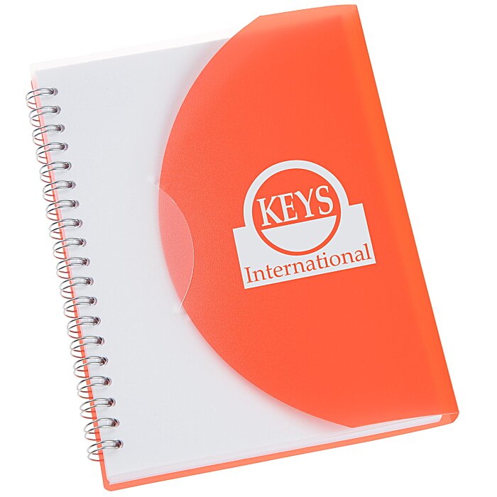 Custom Spiral Curve Notebook - 7 inches x 5 inches