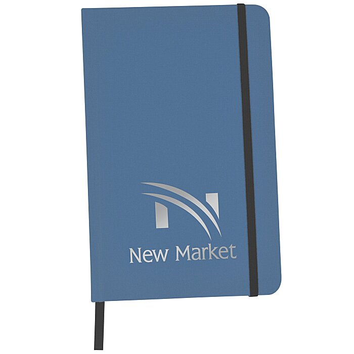 Custom Shinola Hard Cover Linen Notebook - 8 1/4 inches x 5 1/4 inches