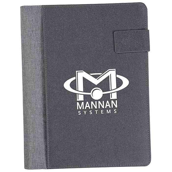 Custom Reclaim Wireless Charging Padfolio
