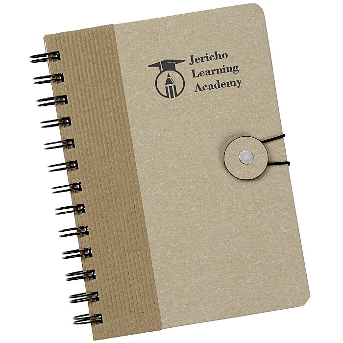 Custom Corduroy Kraft Notebook