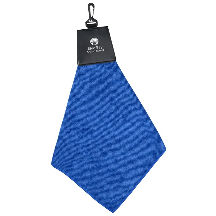 Custom Triangle Fold Golf Towel