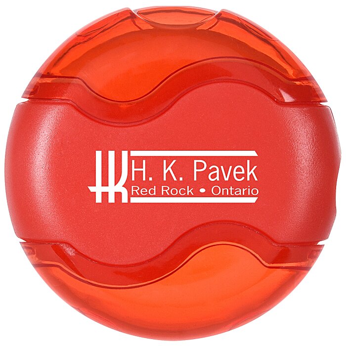 Custom Wave Pencil Sharpener Eraser Combo