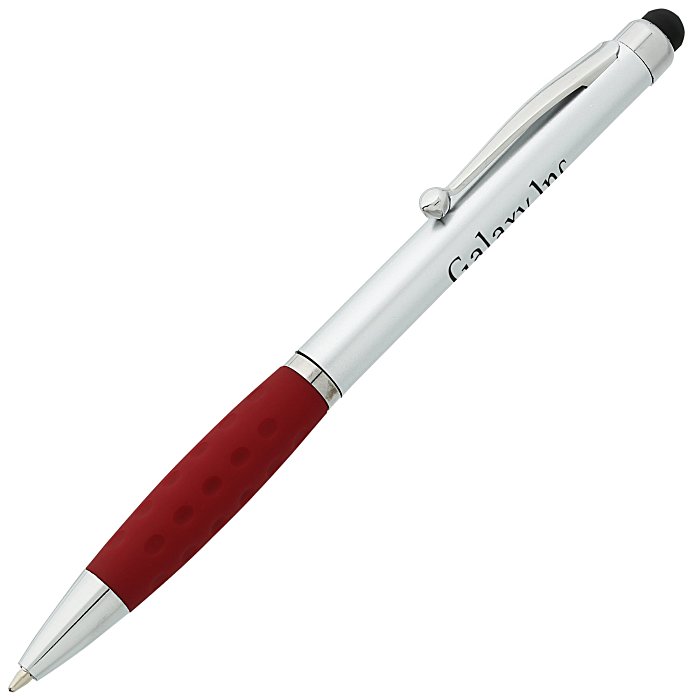 Custom Jada Stylus Twist Pen - Silver