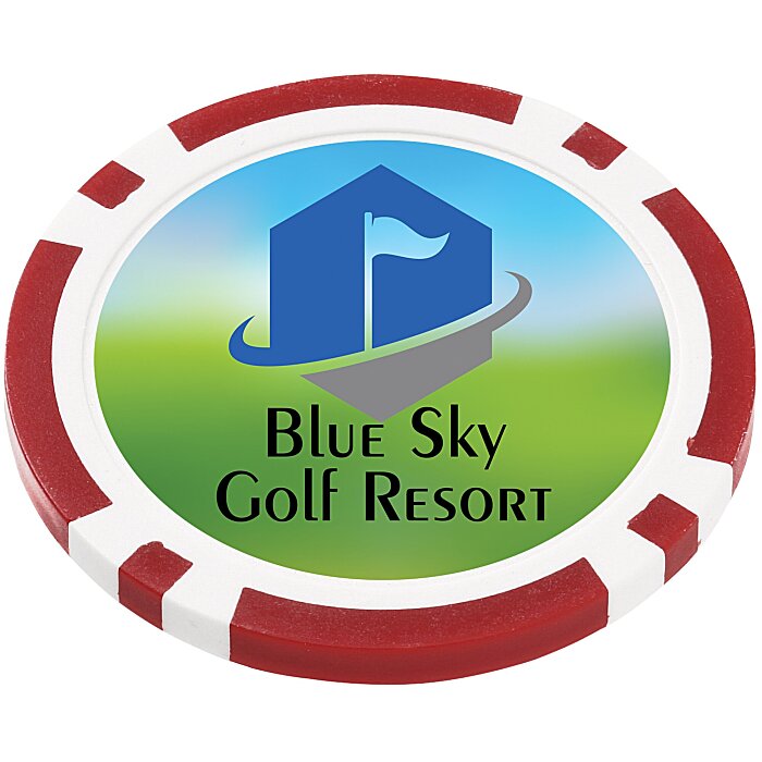 Custom Poker Chip Ball Marker