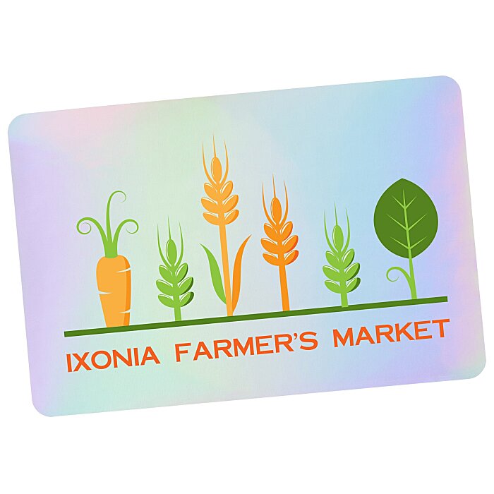 Custom Holographic Sticker - Rectangle - 3