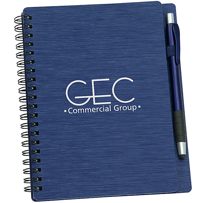 Custom Mercury Notebook with Stylus Pen