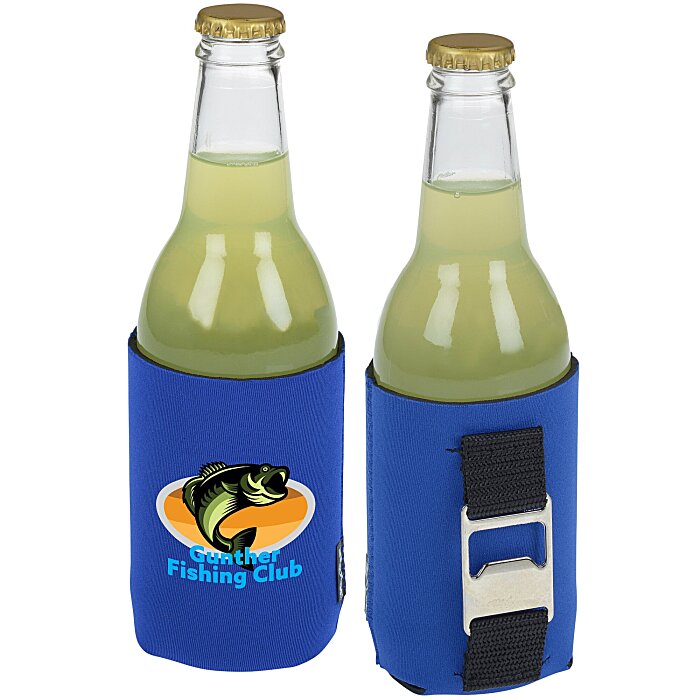 Custom Koozie® Bottle Opener Beverage Cooler